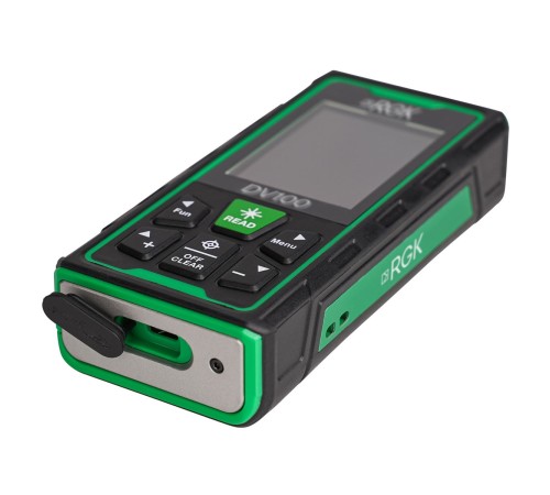Лазерный дальномер с видоискателем RGK DV100 с калибровкой Лазерный дальномер с видоискателем RGK DV100 с калибровкой