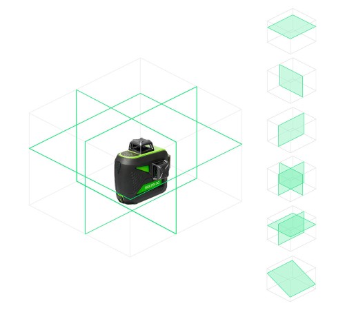 Лазерный уровень RGK PR-3G Лазерный уровень RGK PR-3G